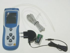Peaktech Manometer - 5150 Suitable For Peaktech 5150 Differenzdruck-messgerat Mit Usb