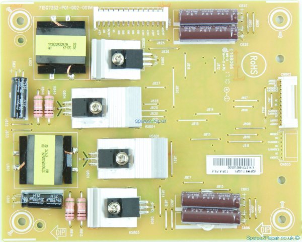 Philips 65BDL3000Q - LED Driver Board - 715G7262-P01-002-001M - FW411UQP1