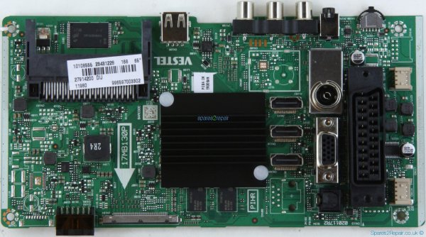 Philips 65HFL2879T/12 - Main AV - 23431228 - 17MB130P - 020117R2