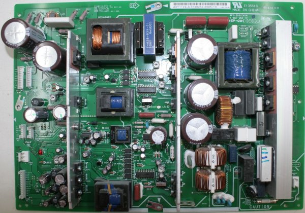 Pioneer PDP-506PE - PSU - 1-867-252-12 - APS-216(CH)M - AXY11129-A