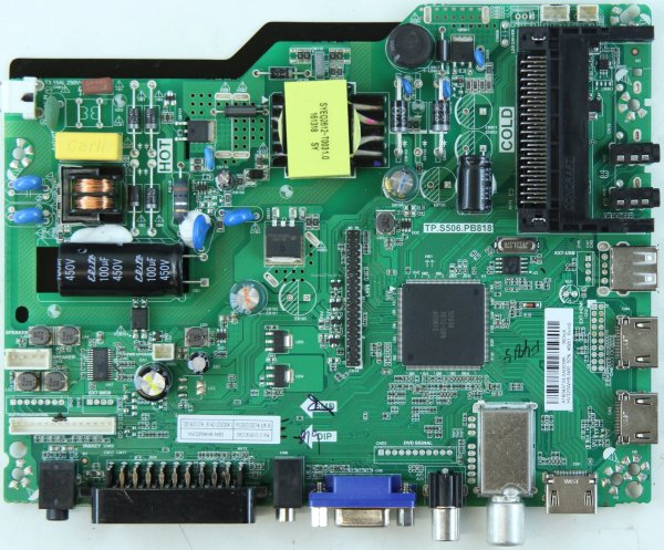 Proscan PLDED3274-UK - Main Board - TP.S506.PB818 - A16043733 - HV320WHB-N80