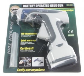 Proskit Battery Hot Glue Guns - Battery Operated Glue Gun (cordless & Led Light) Proskit Battery Hot Glue Guns - Battery Operated Glue Gun (cordless & Led Light)