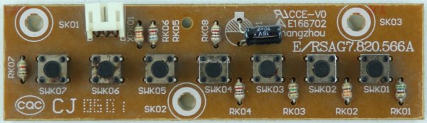 Relisys RLT32AG20 - Buttons - E/RSAG7.820.566A