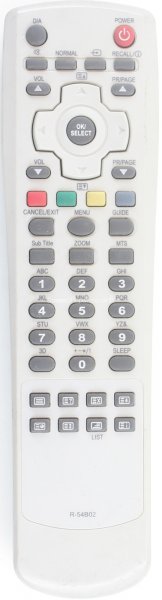 Goodmans R-54B02 Remote Control (Original)