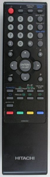 Hitachi 076R0NV051 Remote Control (Original)