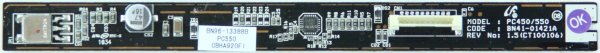 Samsung PS50C680G5K - Touch Buttons - BN96-13388B - BN41-01421A - REV:1.5 - CT100106