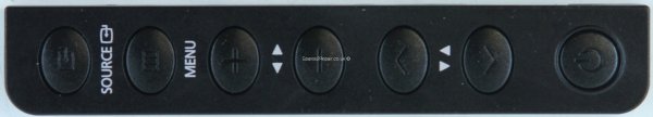 Samsung UE46F7000SL - Buttons - BN96-18232N