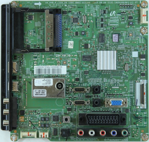 Samsung LE46C530F1W - Main AV - BN94-04175R - BN41-01536B - X4_DVB_H_LCD5_D4