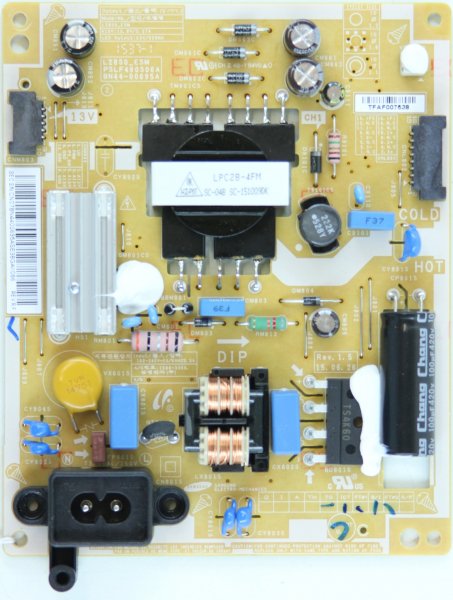 Samsung UE28J4100AK - PSU - BN44-00695A - Rev.1.5 - L28S0_ESM - PSLF490S06A
