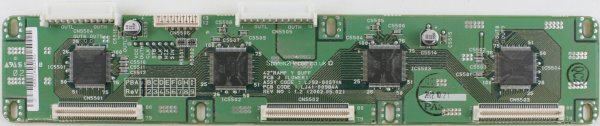 Samsung PS-42P2ST - DRV - LJ92-00571A A1 - LJ41-00984A - Rev 1.2 - 42RAMP Y BUFF - PCB J (LOWER)