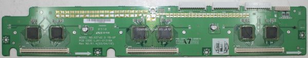 Samsung PS-63P3H - Buffer - LJ92-00681A A7 - LJ41-01318A R1.4 - 63 D2.0 YB-UP