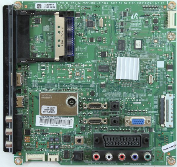 Samsung LE32C450E1W - Main AV - BN41-01536A - BN94-03982B - X4_DVB_H_LCD5_D4