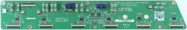 Samsung PS-42V4S - Buffer - LJ92-00813A A1 - LJ41-01711A R1.5 - 42SD S3.1 TCP G-BUFFER