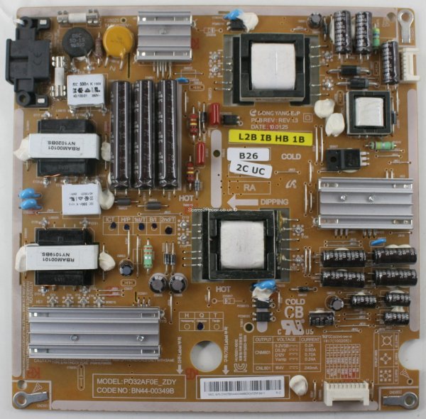 Samsung UE32C4000PW - PSU - BN44-00349B - PD32AF0E_ZDY - REV.1.3