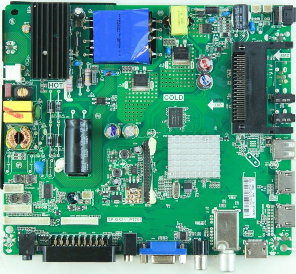 Seiki SE40FO01UK - Main Board - L14070290 - TP.SIS231.PT751