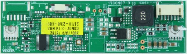 Sharp LC-24LE510K - LED Driver Board - 20577374 - 17CON07-3 - 030511