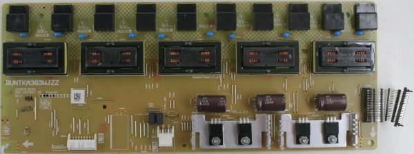 Sharp LC-46X8E - Inverter - 2995313500 - REV:00A - DAC-60T007 AF - RUNTKA383WJZZ - MASTER
