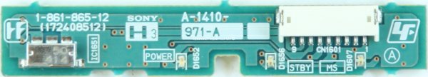 Sony KLV-26HG2 - IR - 1-861-865-12 (172408512) - A-1410-971-A - H3