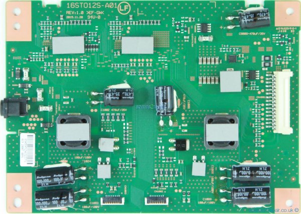 Sony KD-55XD8599 - LED Driver Board - 019.20007.0091 - 16ST012S-A01 - REV:1.0