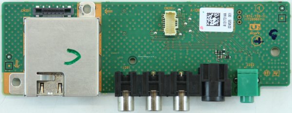 Sony KDL-40V3000 - Side AV - 1-874-739-11 - 172898011 - A-1268-307-A - A1317314A