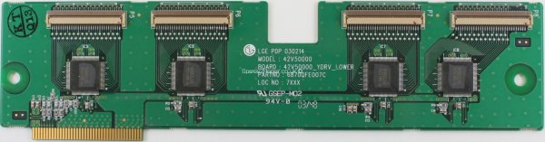 Tatung TPT4202S - DRV - 6871QDH052A - 6870QFE007C - PDP 030214 - 42V50000_YDRV_LOWER