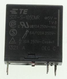 Te Connectivity Pcb Relay To 6v - 5vdc 10a-250vac Relay 1 Turnkey Print