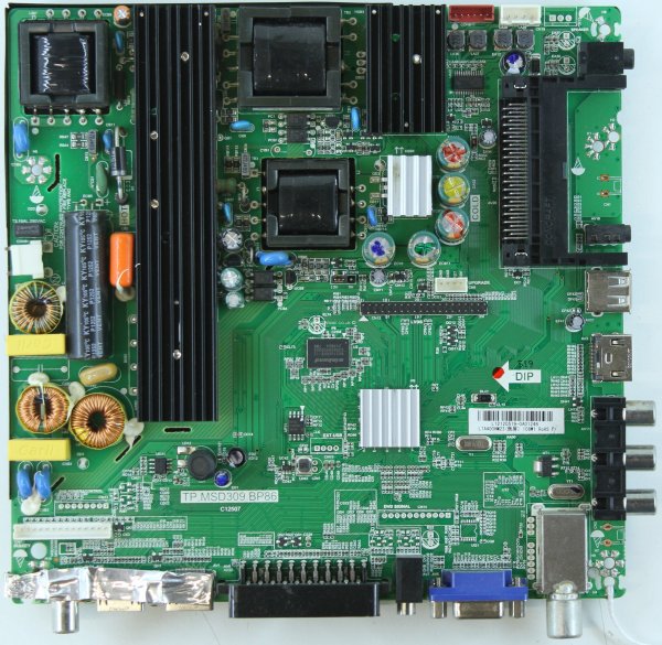 Technika TEC-40/122J-GB-5B-FTCU-UK - Main AV - LTA400HM23 - 4501613-3 - TP.MSD309.BP86 - C12507