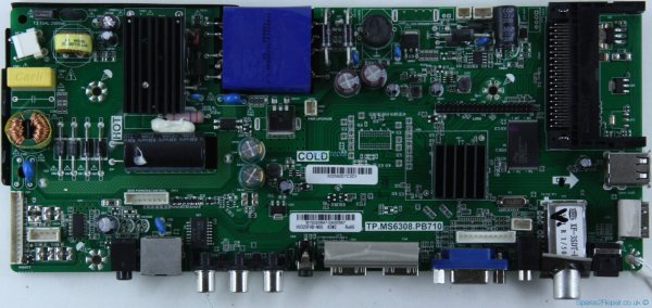 Technika 32/234Z - Main Board - TP.MS6308.PB710 - 4502326-3 - HV320FHB-N00