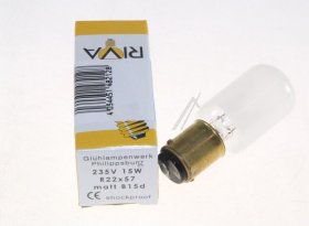 Bajonet-fitting Bulb - 235v-15w Bajonet-fitting Bulb ,mat, 22x57mm