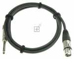 Jack Plug/xlr-socket - Rmfp015 Xlr Socket- Ks 6,3mm Mono 1,5m