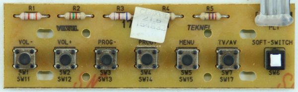 Toshiba 23WL46B - Buttons - 17TK13-1