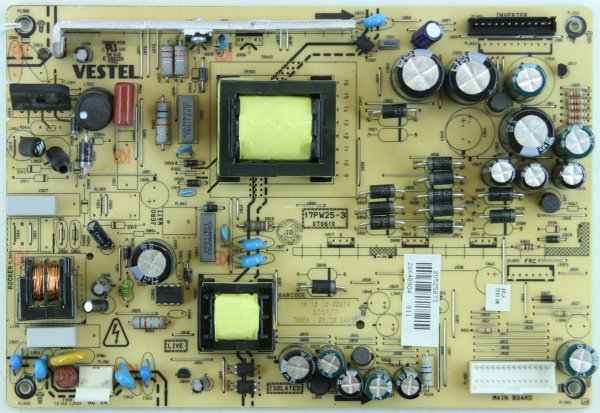 Toshiba 32BV700B - PSU - 20525873 - 17PW25-3 - 070610