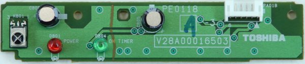Toshiba 37WLT66s - IR - PE0118 A-3 - V28A00016503
