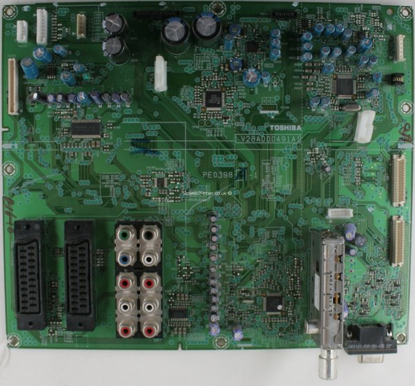 Toshiba 42Z3030D - Main AV - PE0398 A-1 - V28A000491A1