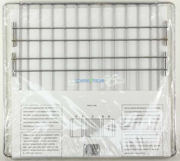 Universal Adjustable Oven Shelf - 35cm to 56cm x 32.5cm