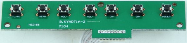 Unknown 32 Inch - Buttons - HS2188 - B.KYHDT1A-2 - 7104