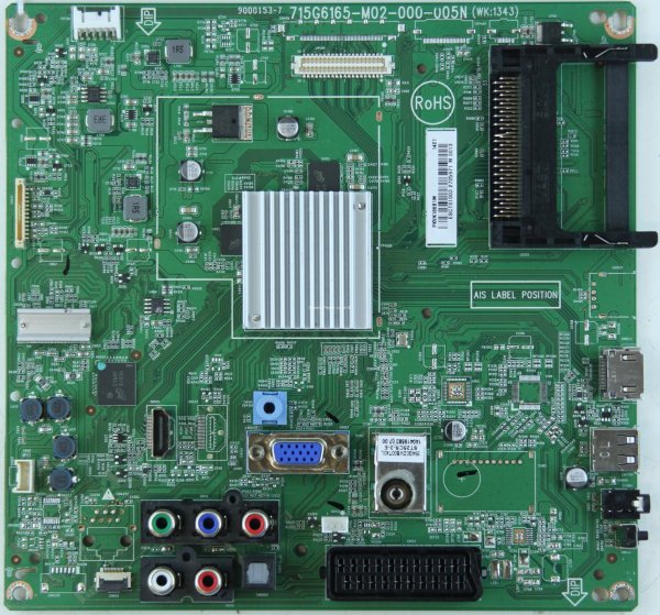 Unknown 32 Inch - Main AV - 715G6165-M02-000-005N - 9000153-7 - WK:1343 - PKVK166B1M
