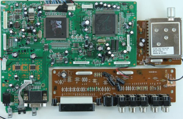 Venturer LCD19DVD-106 - Main AV - 033-PL3619W202 PLV3619-01 - 033-PL3619W101 PLV3619-01-04 - 033-PL3619W100 PLV3619-01-03