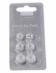 Vivanco Foam Pad Headphones - Ep10w Universal Silikon Ohrpolster, S-m-l, Weiss