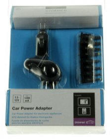VIVANCO Car Power Supply For Notebook CPA 10 UNIVERSAL CAR POWER ADAPTER, 3-12V, 1,2A MAX 35981