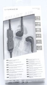 VIVANCO Bluetooth Headphones SMART AIR SPACE GREY SMART AIR 3 BLUETOOTH IN-EAR EARPHONES, GREY 38909