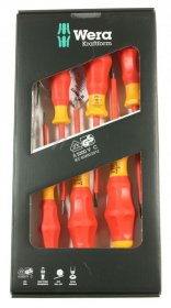 Wera Tools - 1160 I-1165 I-7 Vde Insulated Screwdriver Set Wera Tools - 1160 I-1165 I-7 Vde Insulated Screwdriver Set