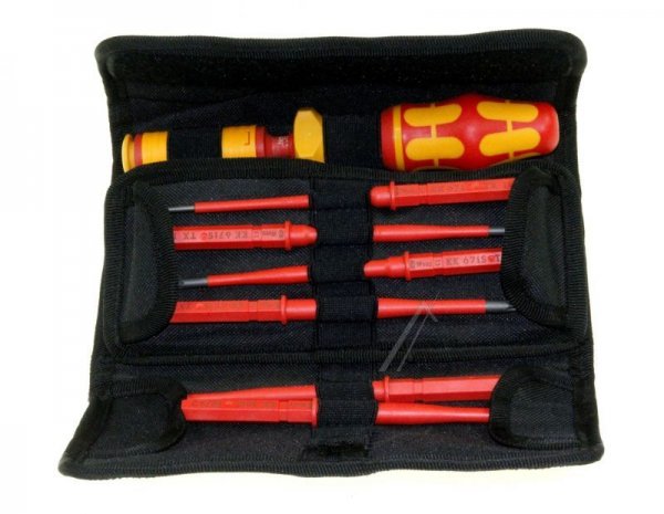 Wera Tools - 60is-6 Bit Set With Handle And Inter-changeable Blades