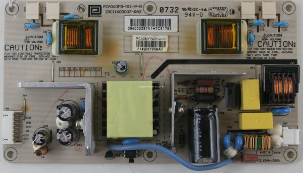 Wharfedale L22T11W-C - Power Inverter - PCA060FB-011-P-R - 29C11600007-RA2 - Z74901793RA1