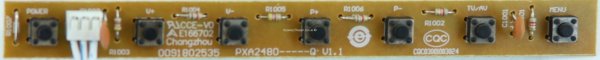 Wharfedale L26TA6A - Buttons - PXA2480-----Q V1.1 - 0091802535