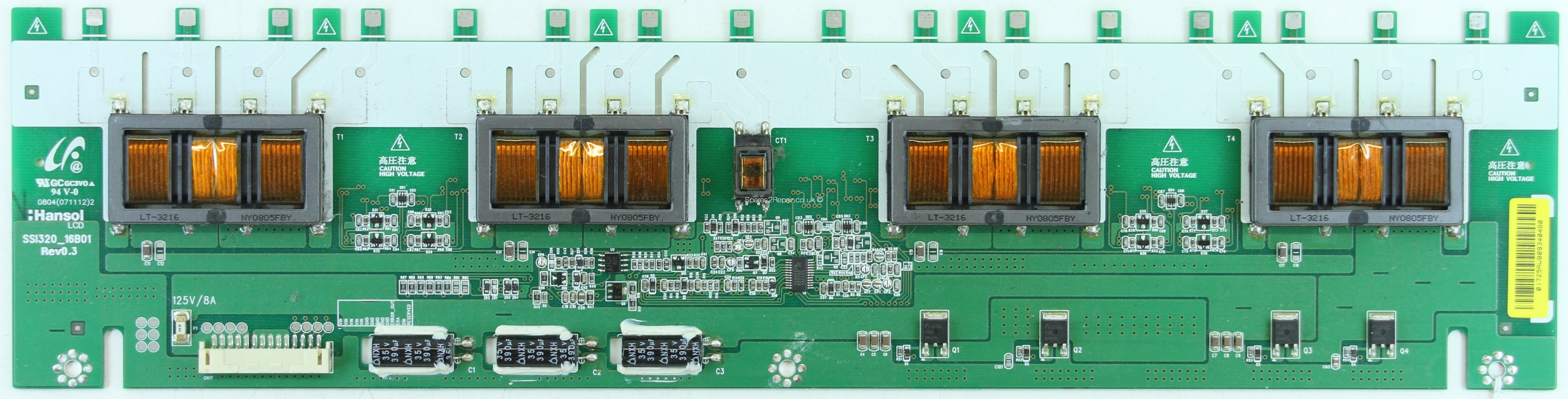 Samsung LE32A557P2F - Inverter - SSI320_16B01 - Rev 0.3 - LJ97-01725A