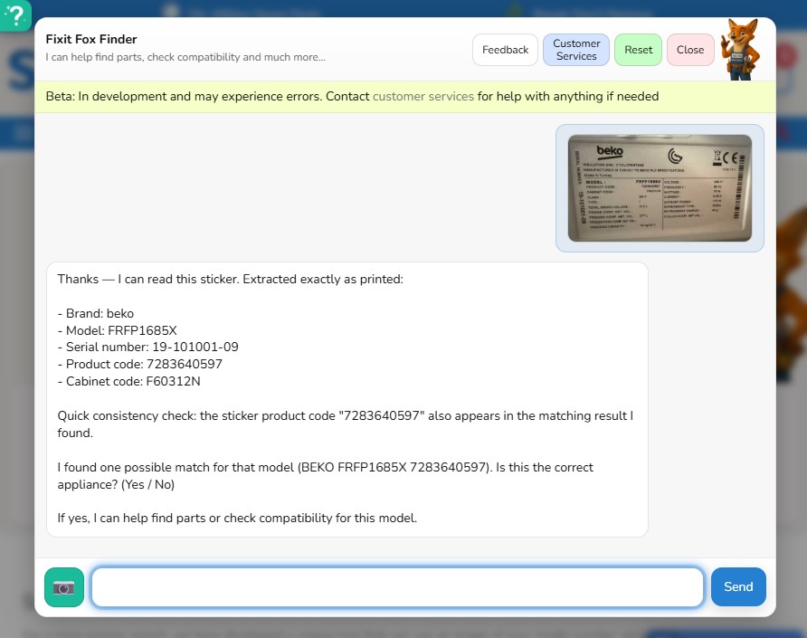 Stop Buying the Wrong Appliance Spare Parts | Fixit Fox Finder